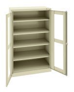 Clearview Door Storage Cabinets, Puttty