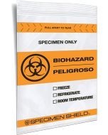 Tearzone Biohazard Specimen Bags