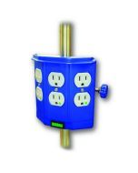 IV Pole Mount Plug Outlets
