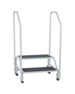 Heavy Duty Step Stool with Two Hand Rails