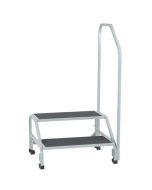 Bariatric Step Stool with One Hand Rail
