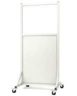 X-Ray Mobile Lead Barrier with 24"H x 30"W Window, 2539M1