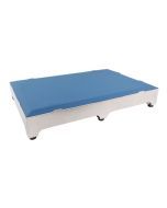 Stainless Steel Surgical Step Stool Platform with Anti-Fatigue Mat - 24"W x 36"L x 6"H