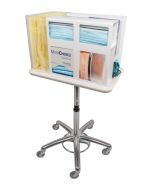 Isolation PPE Cart - Contents Sold Separately