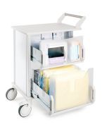 Mini Infection Prevention PPE Isolation Cart