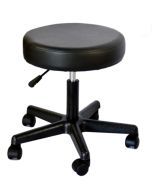 Revolving Cushioned Exam Stool, Height Adjustable 