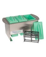 2935M4-Slide-Stain-Station-3-Dish-with-Dipper