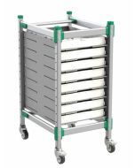Mobile Pharmacy Medication Tray Storage Cart