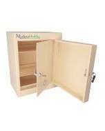 Narcotics Cabinet, Double Door, Double Lock, High Security Keys 