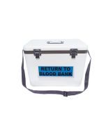 Blood Bank Transport Hardside Cooler, Large 30 Qt