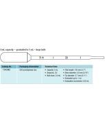 Transfer Pipettes 5mL Graduated to 1mL, Disposable Non-Sterile 