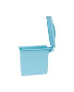 Autoclavable Slide Staining Station Dish, Hinged Lid - Open