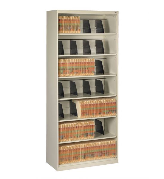 Medical Open 7 Shelf Lateral File Cabinet Medicus Health