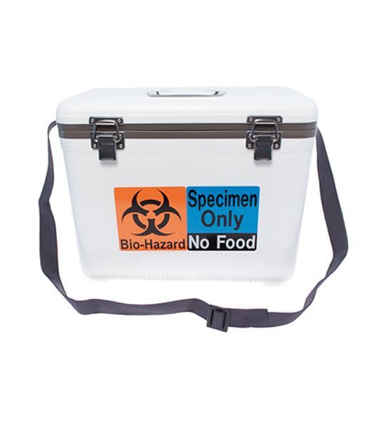 19 Quart Hardside Specimen Cooler | Medicus Health